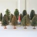 Vintage Bottle Brush Forest, Listing for Four, Entire Set Available, Christmas Decor, from Tessiemay
