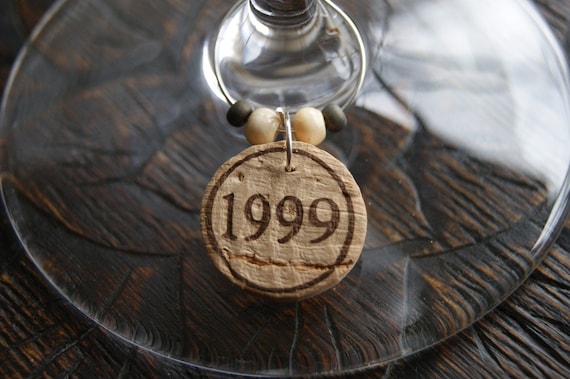 Cork Wine Glass Charms