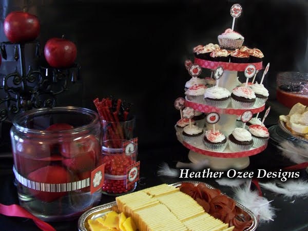 Twilight Inspired Vampire Series Party Kit - Printable PDF