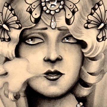 12X15 Tattoo Inspired Femme Fatales