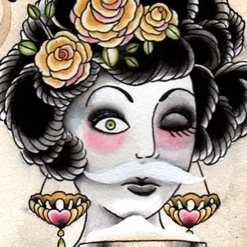 5X7 Tattoo Inspired Tribute to Coffee