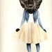Cat Doll print - 11x14