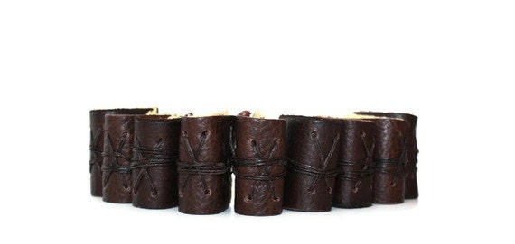 Tiny Brown Leather Journals