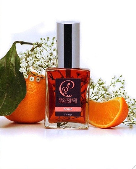 Divine Natural EDP Perfume spray 1 ounce orange blossom musk