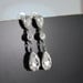 Stella- Vintage Inspired crystal EARRINGS -Bridal Elegance