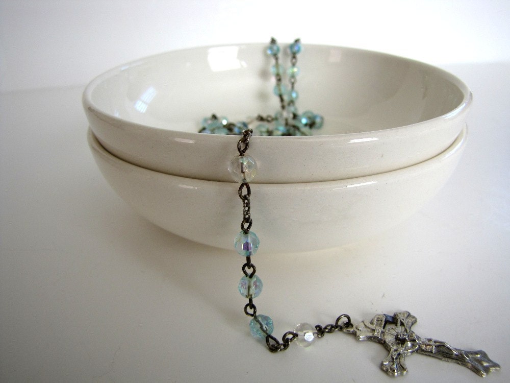White Bowls Santa Anita Ware Vintage from AllieEtCie