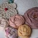 Low-Hanging Fruit Necklace - Handmade Fabric Bib - 10 PERCENT OF PROCEEDS TO HELP ANIMALS IN GULF OIL SPILL