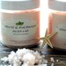Pink Himalayan Olive Oil Salt Scrub with Lemon Essential Oil. Facial Scrub