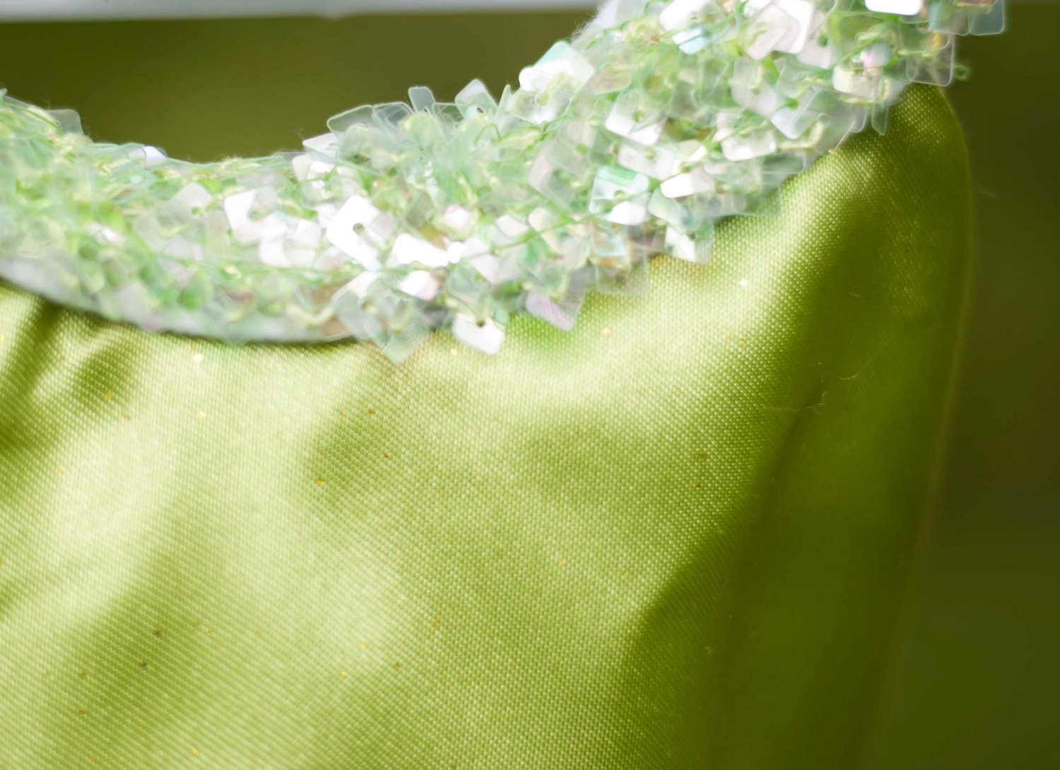 RESERVED Tinkerbell Costume with Leaf Green Wrap for Melissa