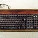 Antique looking -IBM Clicky Keyboard-Victorian Steampunk Styling- Typewriter - Recycled, Rebuilt, Custom Built and Restored