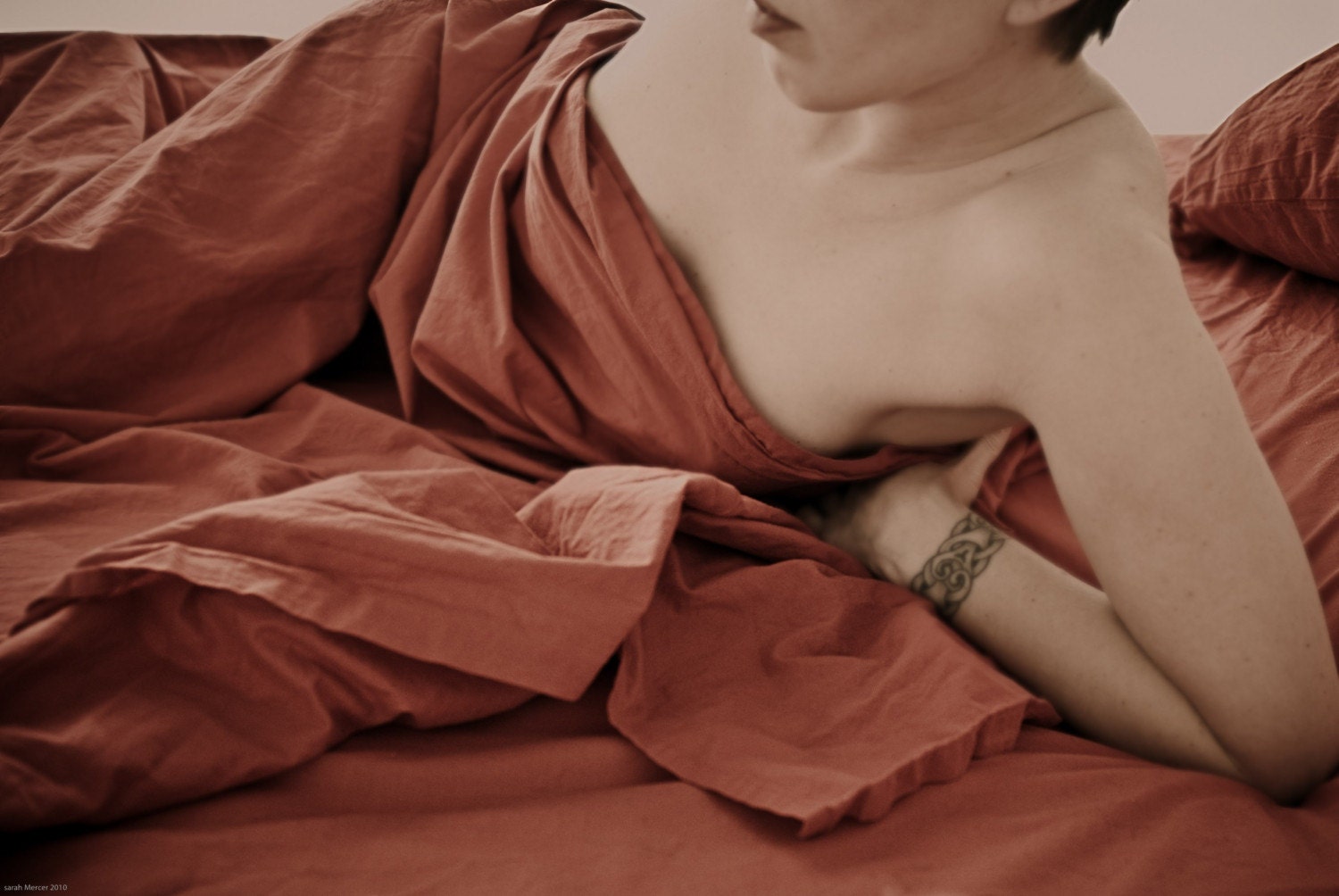 I want a love like my bed.. - 5x7 fine art print