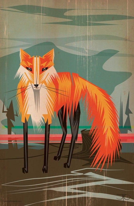 Fox at Dawn poster
