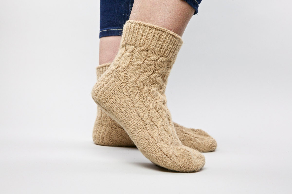 Sand plait Women's Socks MADE TO ORDER