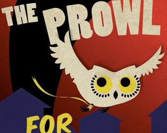 Careless Owls - 11x17" Poster Print