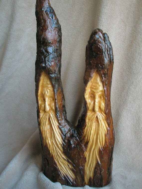 Wood Spirit Carving