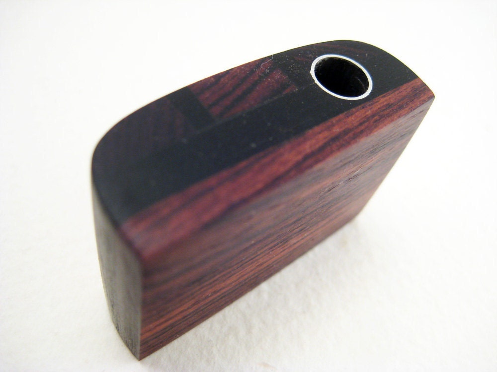 wooden pendant with aluminum and resin, wood, modern, unique, Reflecting Pools
