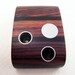 wooden pendant with aluminum and resin, wood, modern, unique, Reflecting Pools