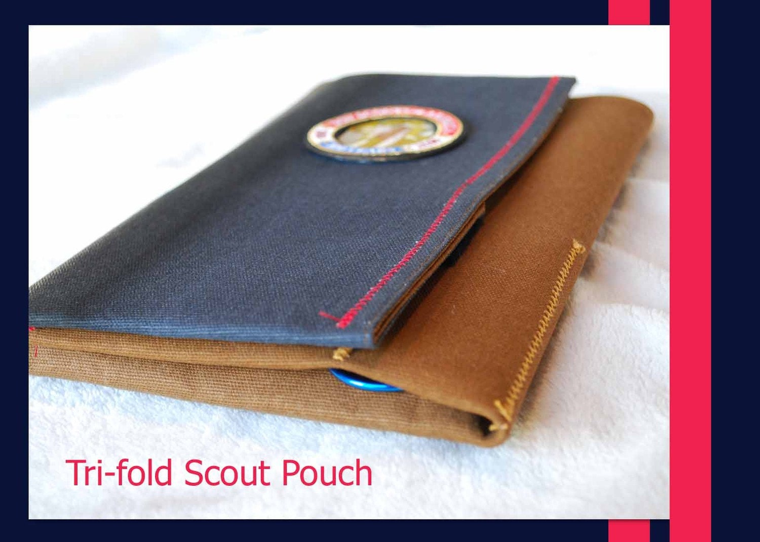 Cub Scout/ Faith In God Tri-Fold Pocket Pouch/Cover