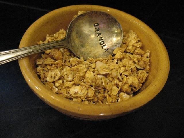 Vintage Silverware Silver Plate Granola Spoon for your Handmade Baked Goods