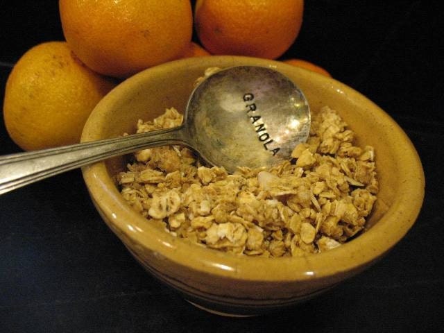 Vintage Silverware Silver Plate Granola Spoon for your Handmade Baked Goods