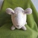 Sheep, lamb, organic, soft, cuddly, white, plushie, baby, toddler, shower gift