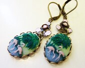 Pink Flamingos Earrings