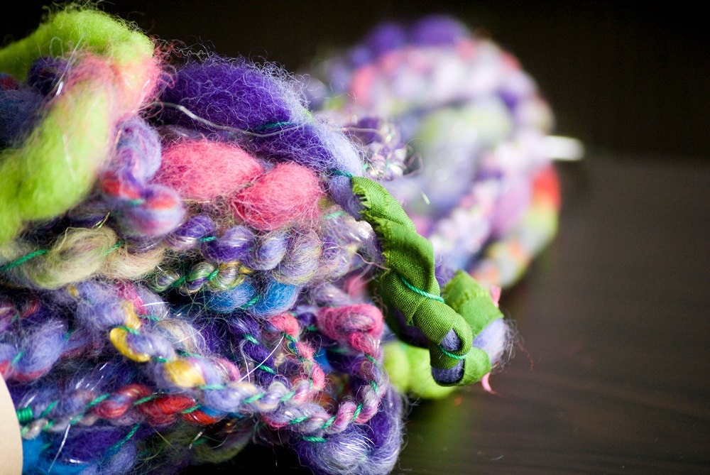Handspun Yarn Club - 3 Months of Sweet Redemption Yarn - free U.S. shipping