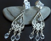 Swarovski Crystal Chandelier Earrings