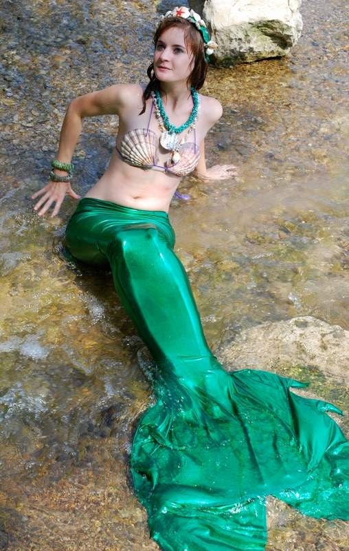 Swimmable Mermaid Tail Costume