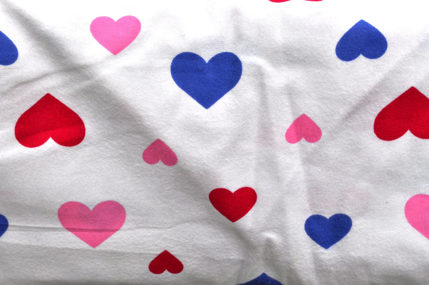 Lounge pants pajama dorm flannel made to order your choice size XS - 2X hearts on white print