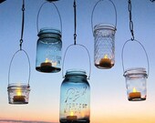 Hanging Lanterns 20 DIY Mason Jar Hangers Outdoor Wedding Mason Jar Candle Holders DIY  (No Jars)