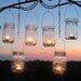 DIY Wedding Mason Jars Lanterns Hangers 6 DIY Outdoor Party Hanging Candle Kits, Luminaries by TreasureAgain, Handmade Hangers Only-No Jars