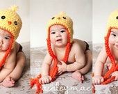 Instant Download Hat Pattern - Spring Chick Hat Pattern