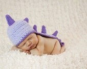 Dinosaur or Dragon Hat Pattern - Instant Download Crochet Pattern
