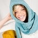 Wonderfully Warm Winter Hood & Scarf - Instant Download Crochet Pattern