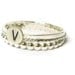 Stackable rings Sterling silver stacking ring set initial ring Silver monogram ring sterling silver rings stack rings personalized