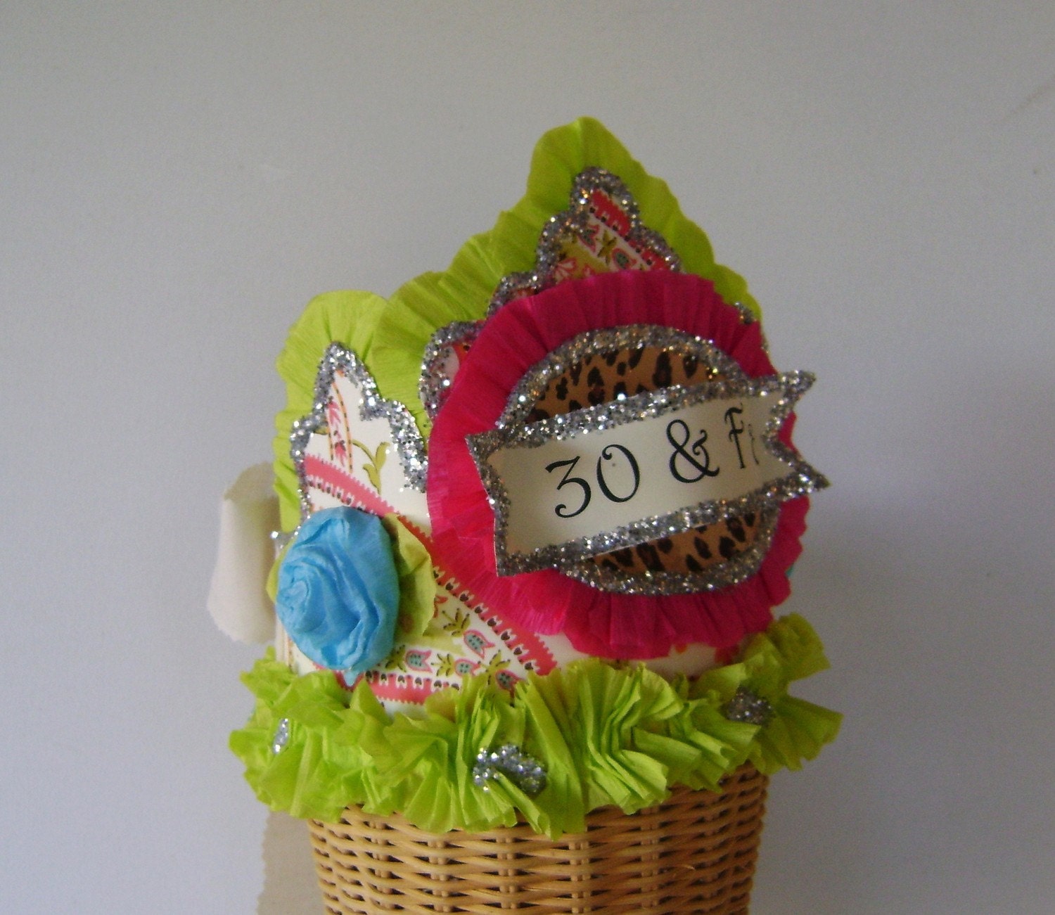 30th Birthday Party Crown/Hat 30 and FAB or customize Il_170x135