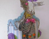 Marie Antoinette Birthday Hat - Crown -HAPPY BIRTHDAY or customize Il_170x135