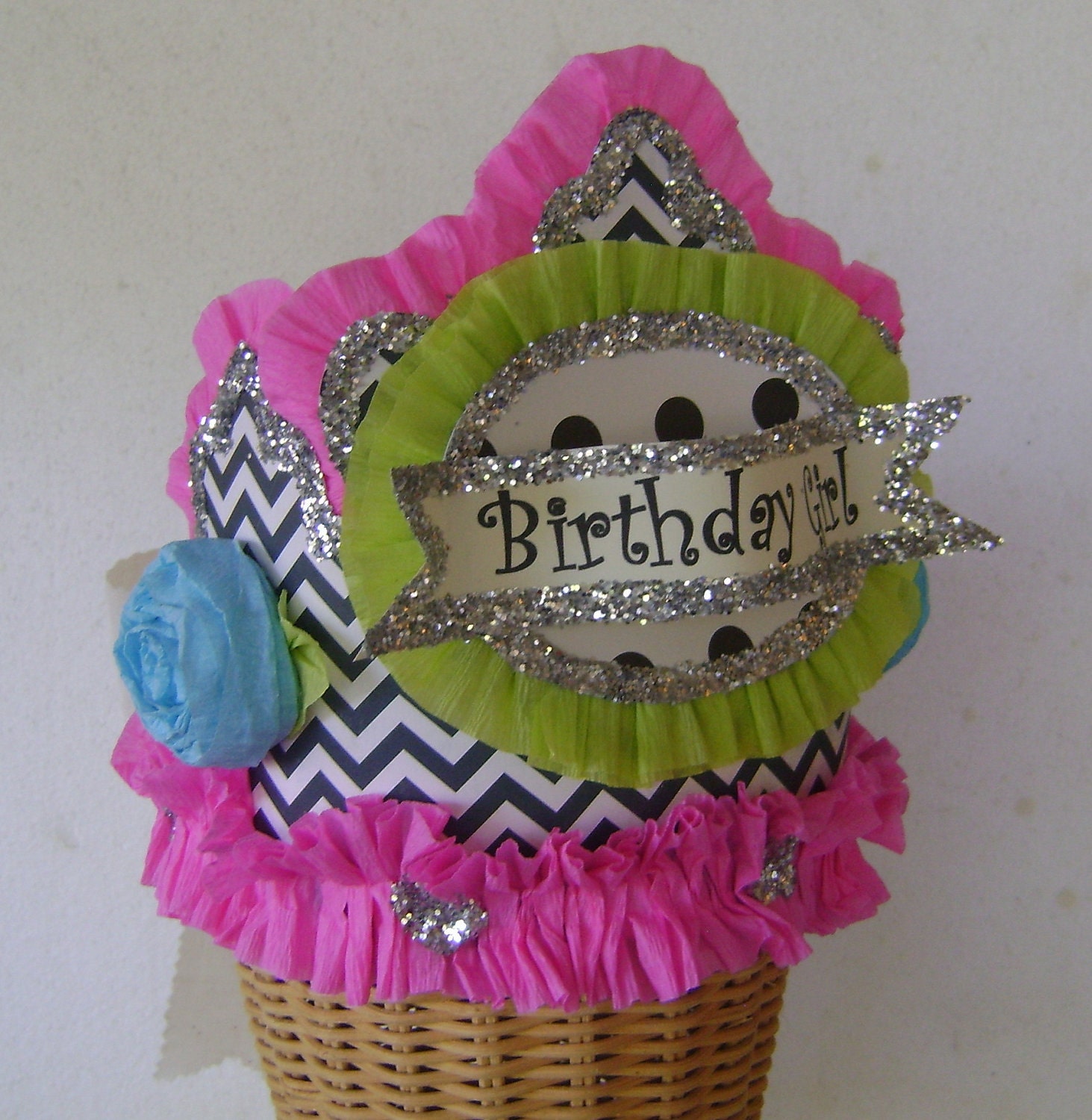 BIRTHDAY GIRL Birthday Crown Hat Adult or Child- customize with any saying Il_170x135