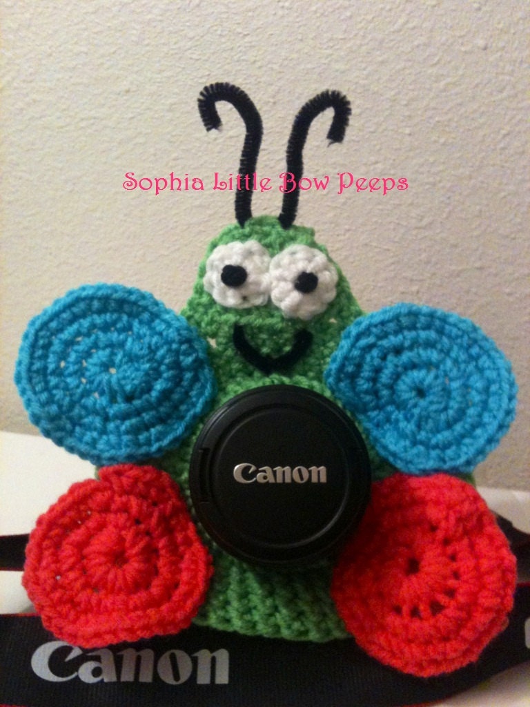 Butterfly Camera Lens Buddy with Squeaker