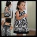 Black and White Damask Pillowcase Dress