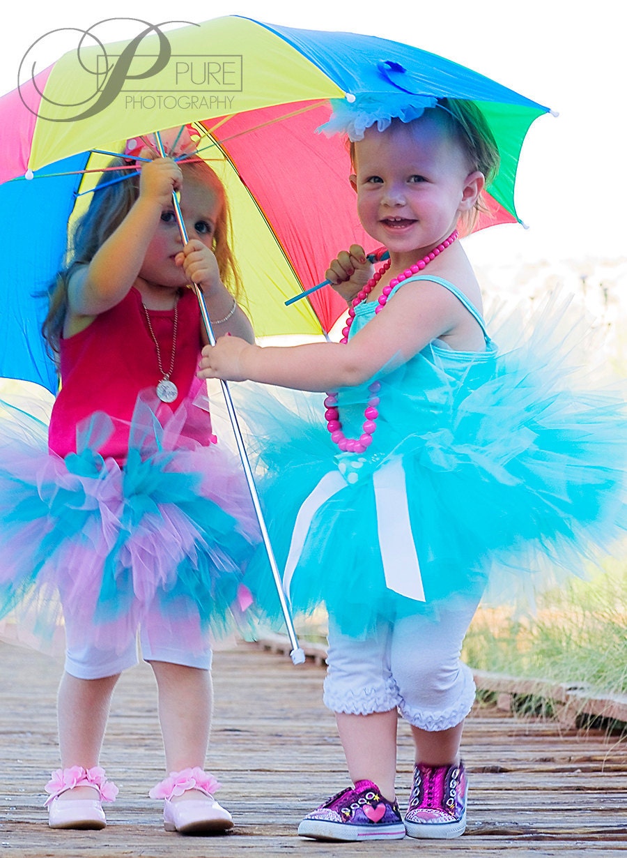 Design your own Tutu and Hairbow Set- You choose the Colors of Everything- Be the Designer