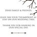 Personalized Wedding Tree Poster Signature and Fingerprint Print DIY Printable FILE  with Couple Silhouette  Small-Medium-Large