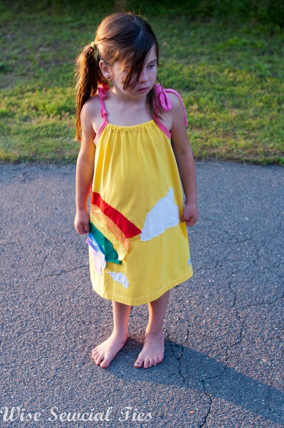 80's Rainbow Beach Custom order, not yet made, from reclaimed stretch knit tee shirts,tshirts, teeshirts Girls size 12 months to 7 years