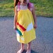 80's Rainbow Beach Custom order, not yet made, from reclaimed stretch knit tee shirts,tshirts, teeshirts Girls size 12 months to 7 years