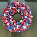 Red, White & Blue Ribbon Wreath