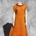 ON SALE Vintage Issey MIYAKE dress gown 80's pleats please dress Sm by thekaliman