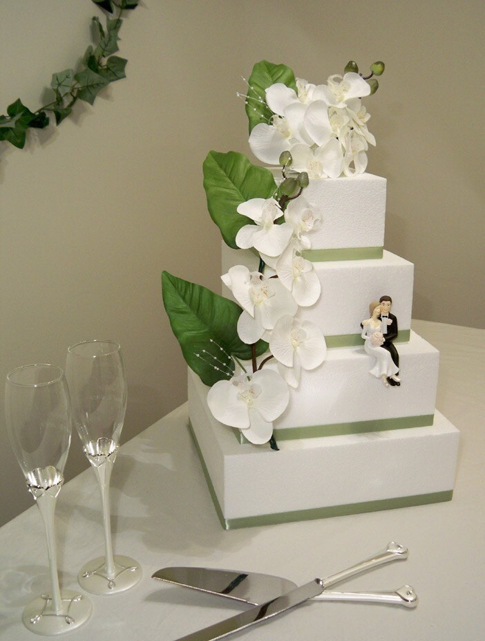 Orchid Cake Topper