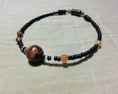 Moons of Jupiter Bracelet - Proportional Distances - Beadwork - Planet - Moon - Astronomy - Statement Jewelry