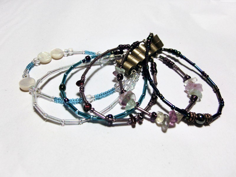 Atmospheric Strata Bracelet Set